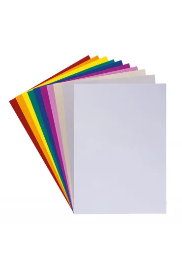 Gimboo Papier kolorowy A5/10K b�yszcz�cy 80gsm