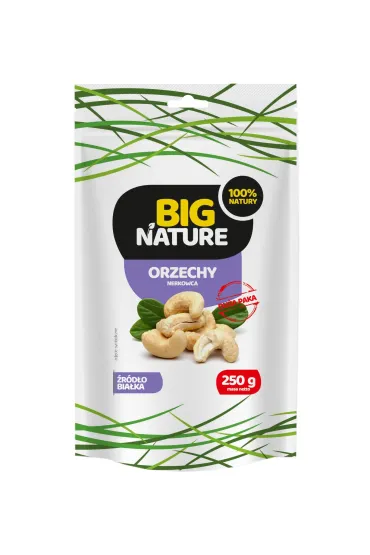 Big Nature Orzechy nerkowca Du�a Paka 250 g