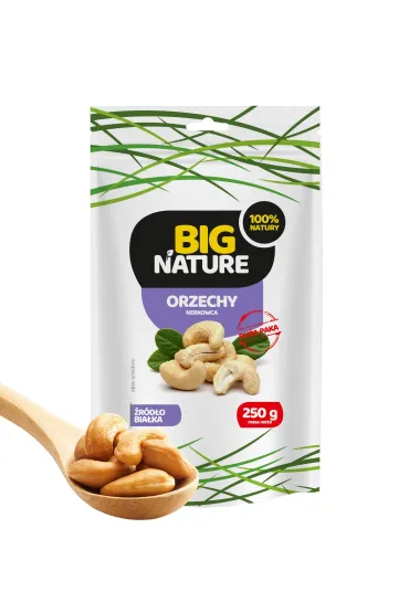 Big Nature Orzechy nerkowca Du�a Paka 250 g
