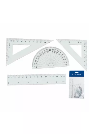 Starpak Zestaw geometryczny 4 elementy