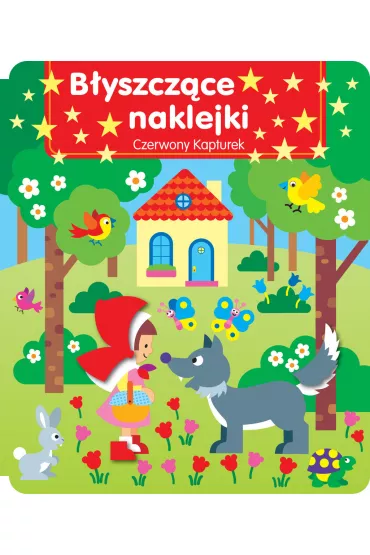 B�yszcz�ce naklejki. Czerwony Kapturek