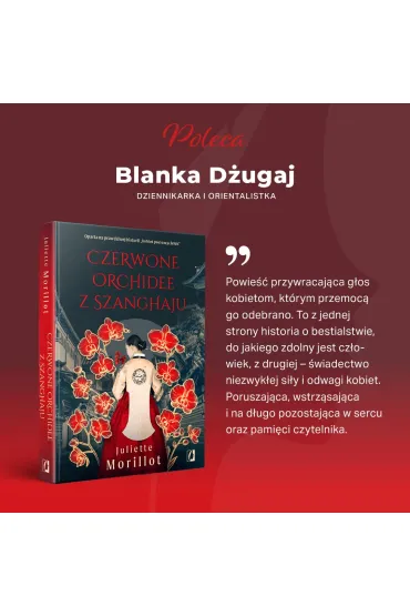 Czerwone orchidee z Szanghaju - Juliette Morillot