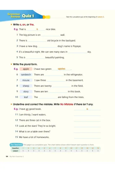 My Next Grammar 2. Student Book