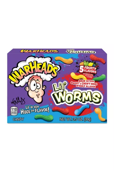 Impact Confections. Inc. Warheads Lil'Worms 99 g