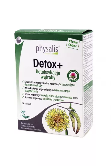 Physalis Detox+ Suplement diety 30 tab.