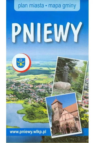 Pniewy plan miasta z mapa gminy