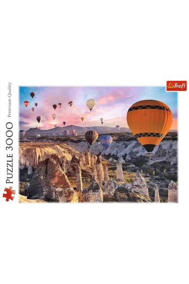 Puzzle 3000 el. Balony nad Kapadocj� Trefl