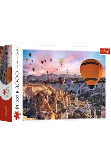 Puzzle 3000 el. Balony nad Kapadocj� Trefl