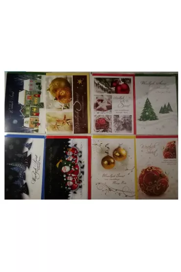 Panorama Karnet �wi�teczny BN B6 �wiecki lakierowany mix