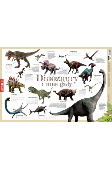 Demart Podk�adka na biurko Dinozaury i inne gady
