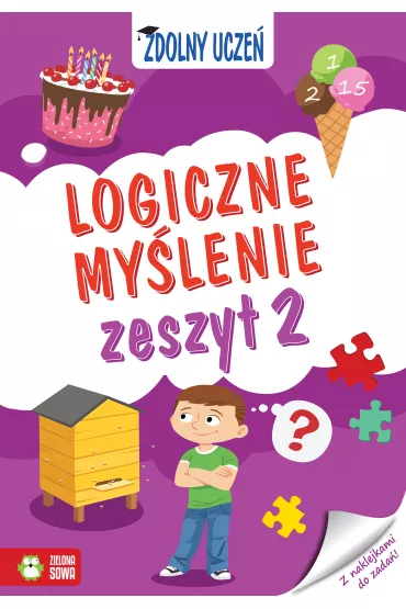 Zdolny ucze�. Logiczne my�lenie. Zeszyt 2 - Marcin  Franczak, Magdalena  Kiery�owicz