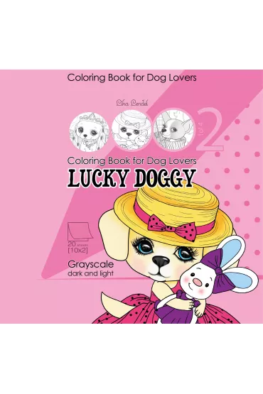 Kolorowanka antystresowa 200x200 Lucky Doggy 2