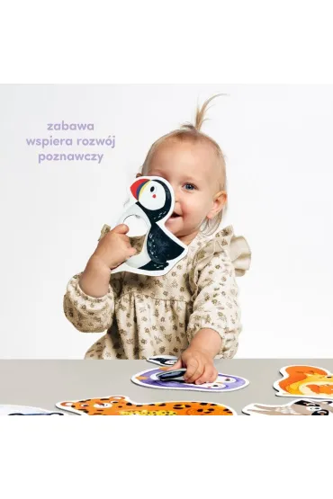 CzuCzu Pierwsze puzzle Mama i ja 18 m.  dwuelementowe uk�adanki Bright Junior Media