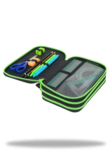 Pi�rnik 3-komorowy z wyposa�eniem Coolpack Jumper 3 peek a boo