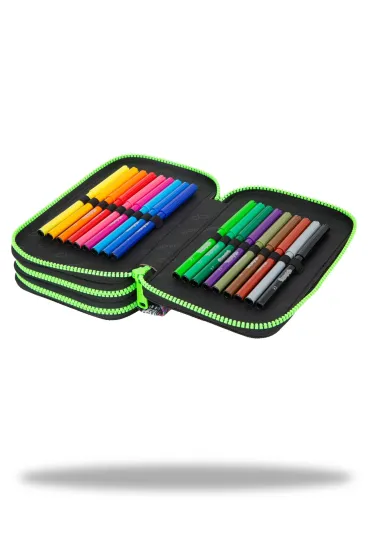 Pi�rnik 3-komorowy z wyposa�eniem Coolpack Jumper 3 peek a boo