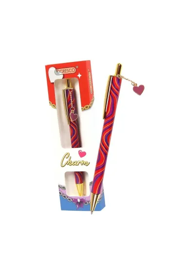 Cresco D�ugopis Charm serce czerwone w etui