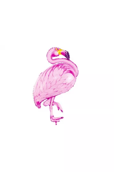PartyDeco Balon foliowy Flaming r�owy 70x95 cm