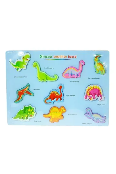 Uk�adanka puzzle drewniane dinozaury Adar