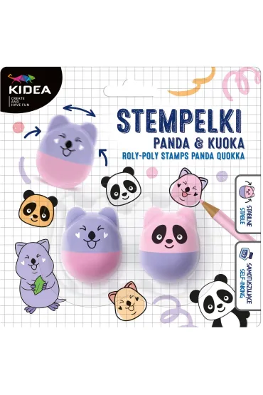 Stempelek wa�ka wsta�ka Panda Kuoka Derform