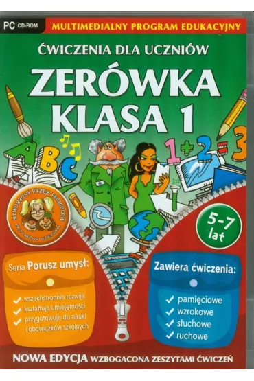 wiczenia dla uczniw Zerwka Klasa 1