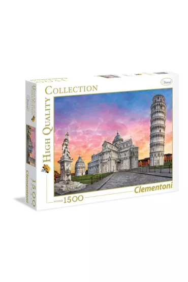 Puzzle 1500 el. Piza Clementoni