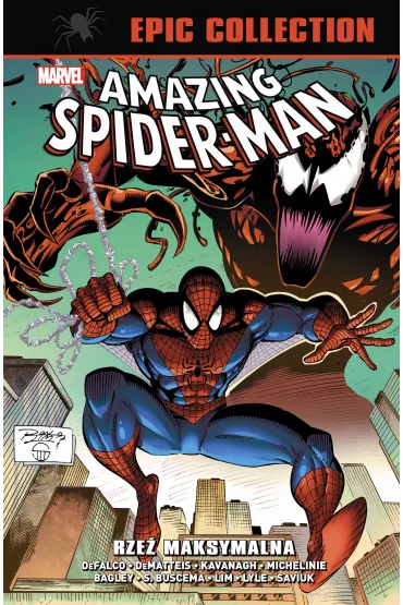 Marvel Classic Rze� maksymalna. Amazing Spider-Man Epic Collection - Ron  Lim, David  Michelinie, Terry  Kavanagh