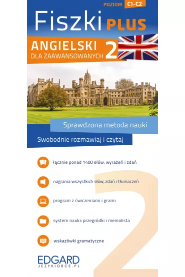 Fiszki plus. Angielski dla zaawansowanych. Poziom C1-C2 - Micha� Podsiad�o