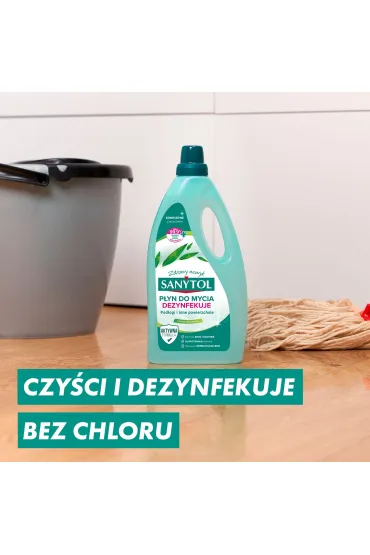 Sanytol P�yn uniwersalny do mycia i dezynfekcji pod��g i innych powierzchni o zapachu eukaliptusa Zestaw 3 x 1 l