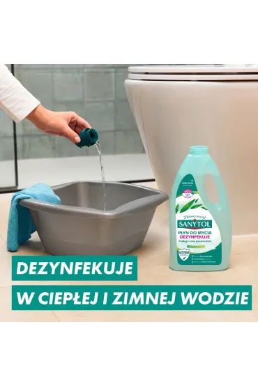 Sanytol P�yn uniwersalny do mycia i dezynfekcji pod��g i innych powierzchni o zapachu eukaliptusa Zestaw 3 x 1 l