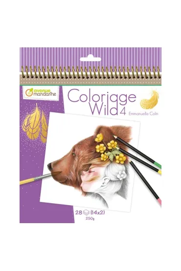 Kolorowanki Wild - Emmanuelle Colin