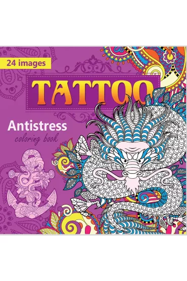 Kolorowanka antystresowa 200x200 12 Tattoo