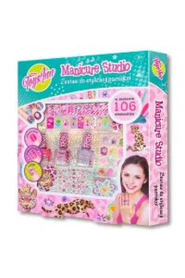 Manicure Studio. Zestaw do stylizacji paznokci Pantera Stnux