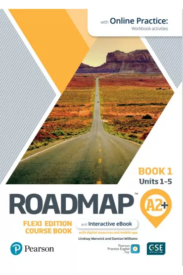 Roadmap A2+. Flexi Course Book 1 + Ksi��ka w wersji cyfrowej