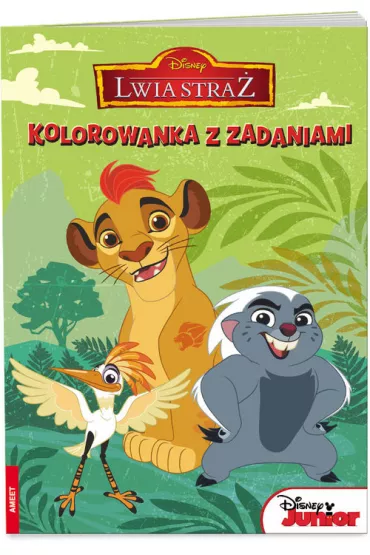 Lwia Stra� Kolorowanka z zadaniami *