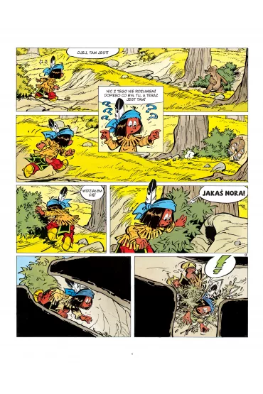 Wielka nora. Yakari. Tom 10 - Derib, Job