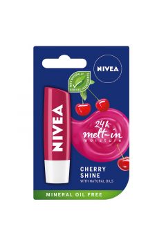 Nivea Pomadka do ust Cherry Shine 4 24H Mett-In Moisture 4.8 g