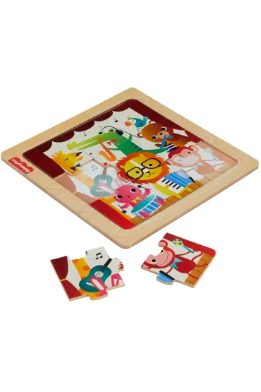Fisher-Price. Puzzle drewniane HXV18 Mattel