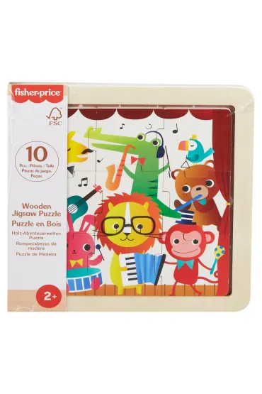 Fisher-Price. Puzzle drewniane HXV18 Mattel