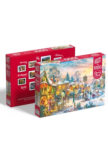 Puzzle 1000 el. Winter Twilight CherryPazzi