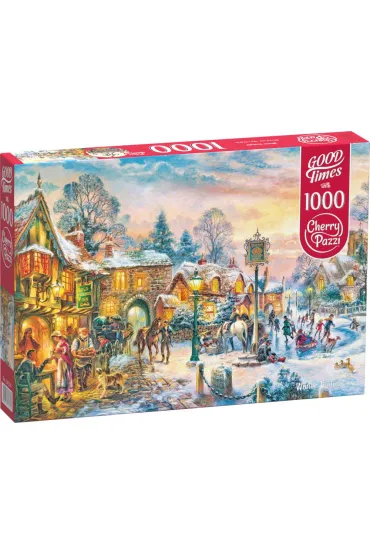 Puzzle 1000 el. Winter Twilight CherryPazzi