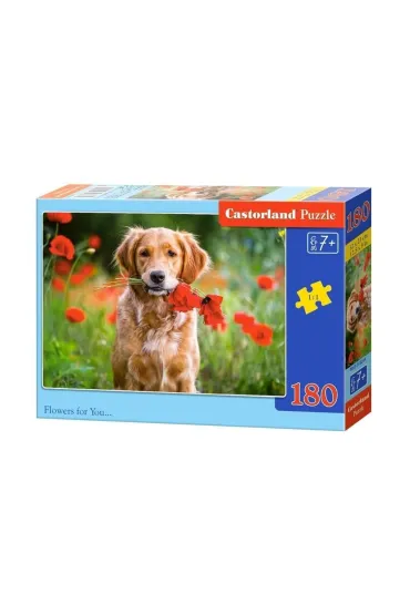 Puzzle 180 el. Flowers for You Castorland