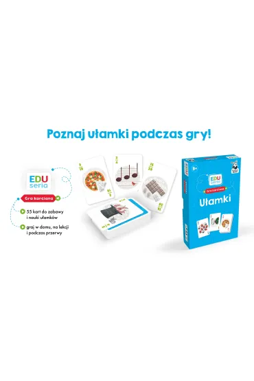 EDUseria. U�amki. Gra karciana. Kapitan Nauka Edgard - Bo�ena Dybowska, Anna Grabek
