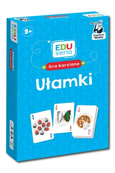 EDUseria. U�amki. Gra karciana. Kapitan Nauka Edgard - Bo�ena Dybowska, Anna Grabek