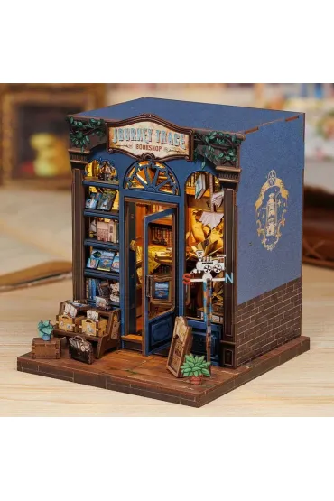 Puzzle Miniaturowy domek mini Book Nook Drzwi do �wiata podr�y Habarri