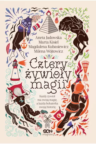Cztery �ywio�y magii - Aneta Jadowska, Marta Kisiel, Milena W�jtowicz, Magdalena Kubasiewicz