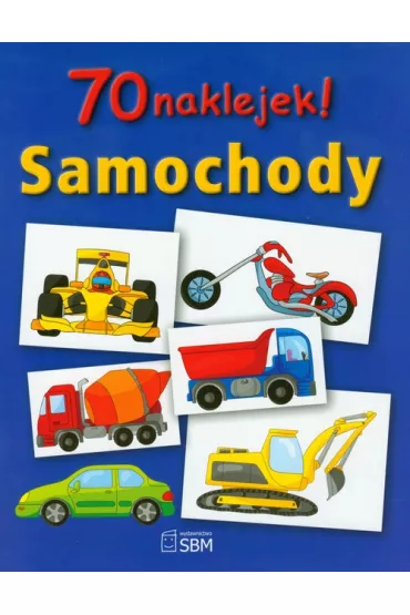 Samochody - 70 naklejek