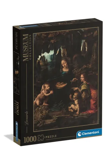 Puzzle 1000 el. Musseum The Virgin of the Rocks Clementoni