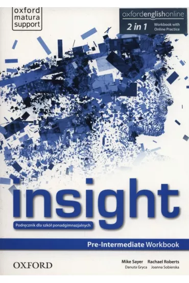 Insight Pre-Intermediate. Workbook with Online Practice - Fiona Beddall, Jayne Wildman