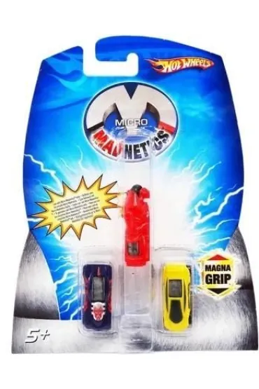 Hot Wheels Micro Madnetics 3 szt Mattel