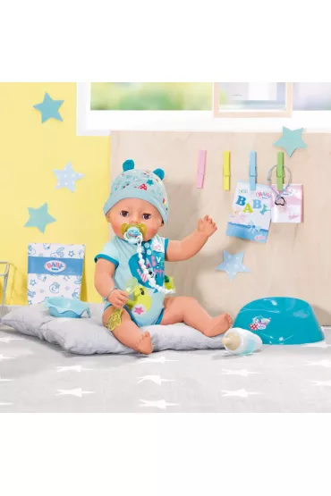 BABY born - Lalka interaktywna Soft Touch Ch�opiec 43 cm Zapf